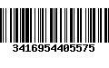 Código de Barras 3416954405575