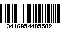 Código de Barras 3416954405582