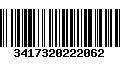 Código de Barras 3417320222062