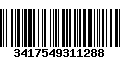 Código de Barras 3417549311288