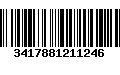 Código de Barras 3417881211246