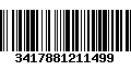 Código de Barras 3417881211499