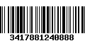 Código de Barras 3417881240888