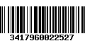 Código de Barras 3417960022527