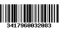 Código de Barras 3417960032083