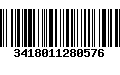 Código de Barras 3418011280576