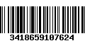 Código de Barras 3418659107624