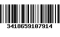 Código de Barras 3418659107914