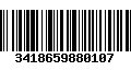 Código de Barras 3418659880107