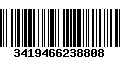 Código de Barras 3419466238808