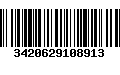 Código de Barras 3420629108913