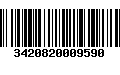 Código de Barras 3420820009590