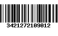 Código de Barras 3421272109012