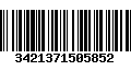 Código de Barras 3421371505852