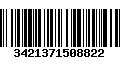 Código de Barras 3421371508822