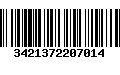 Código de Barras 3421372207014