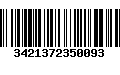 Código de Barras 3421372350093