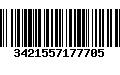 Código de Barras 3421557177705