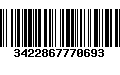 Código de Barras 3422867770693