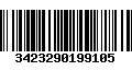 Código de Barras 3423290199105