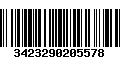 Código de Barras 3423290205578