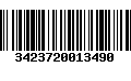 Código de Barras 3423720013490