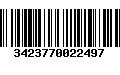 Código de Barras 3423770022497