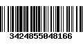 Código de Barras 3424855048166