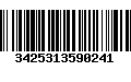 Código de Barras 3425313590241