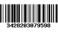 Código de Barras 3428203079598