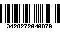 Código de Barras 3428272040079