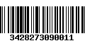 Código de Barras 3428273090011