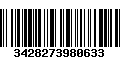 Código de Barras 3428273980633