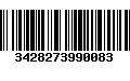 Código de Barras 3428273990083