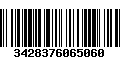 Código de Barras 3428376065060