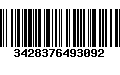 Código de Barras 3428376493092