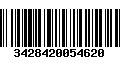 Código de Barras 3428420054620