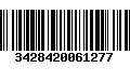 Código de Barras 3428420061277