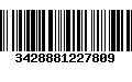 Código de Barras 3428881227809