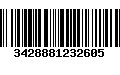 Código de Barras 3428881232605