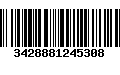 Código de Barras 3428881245308