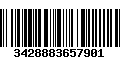 Código de Barras 3428883657901