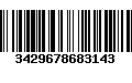 Código de Barras 3429678683143