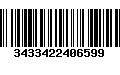 Código de Barras 3433422406599