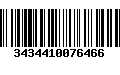 Código de Barras 3434410076466