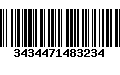 Código de Barras 3434471483234