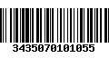 Código de Barras 3435070101055