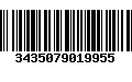 Código de Barras 3435079019955