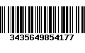 Código de Barras 3435649854177