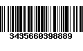 Código de Barras 3435660398889